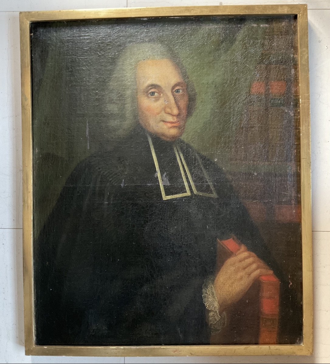 Portrait XVIIIe huile sur toile