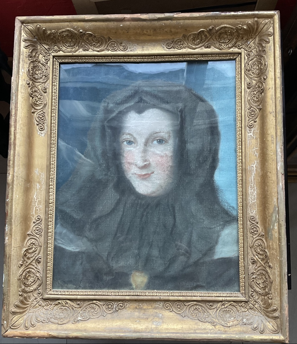 Pastel de religieuse debutXIXe-photo-4