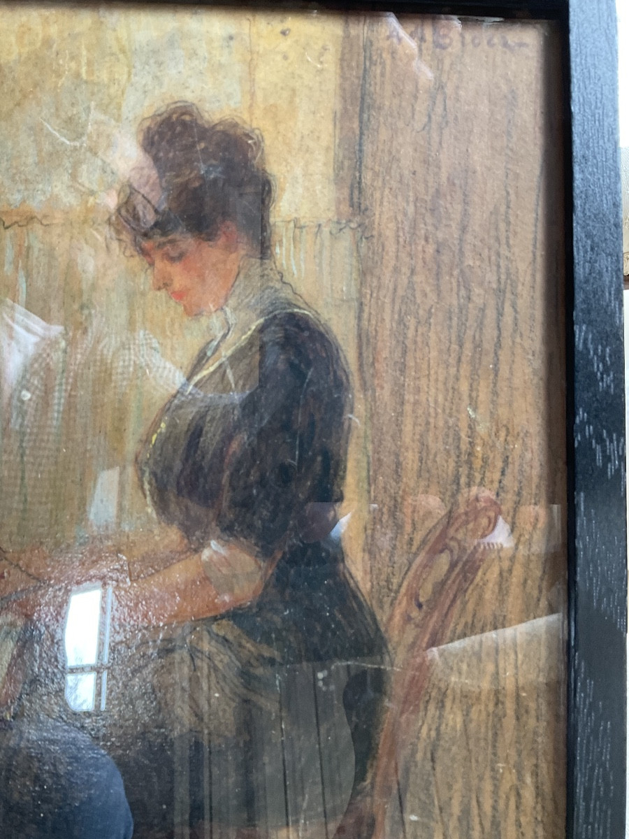 À de Broca femme. 1900-photo-1