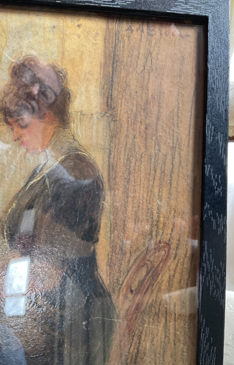 À de Broca femme. 1900-photo-2