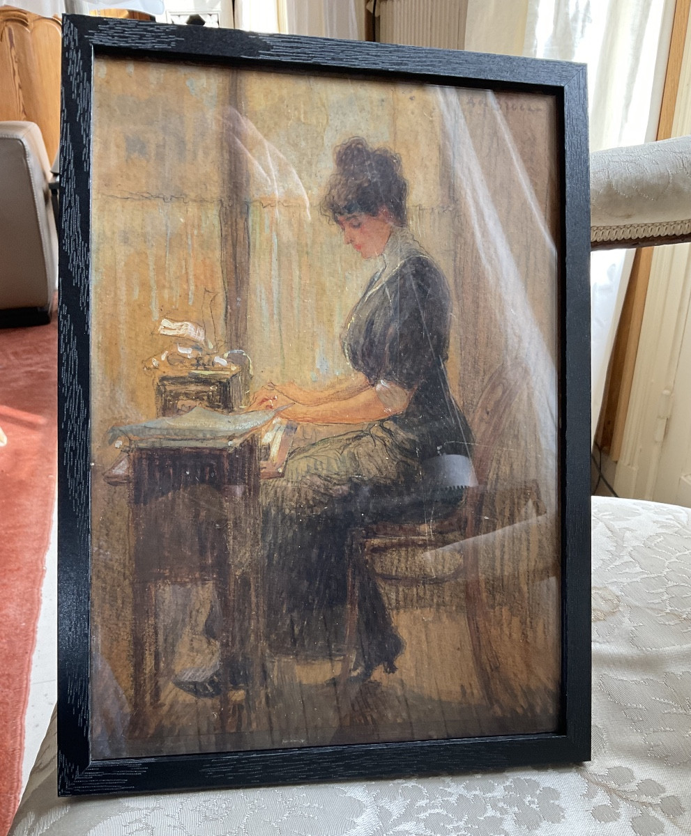 À de Broca femme. 1900-photo-3