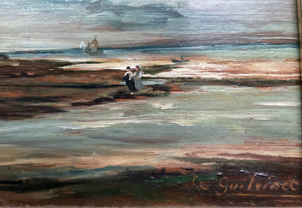 Le Gulvinec Oil On Wood-photo-4