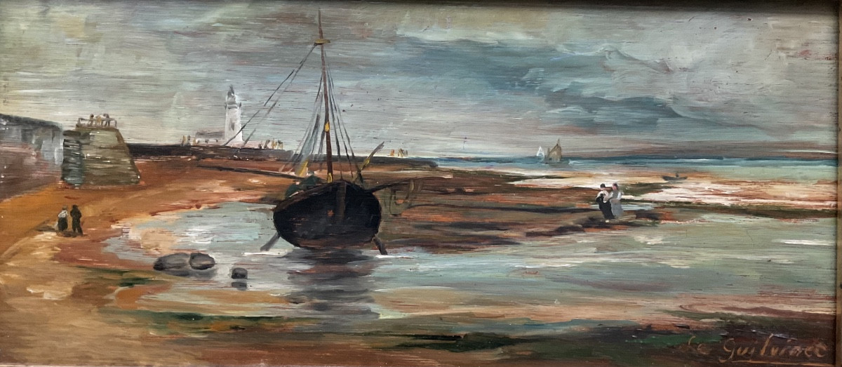 Le Gulvinec Oil On Wood