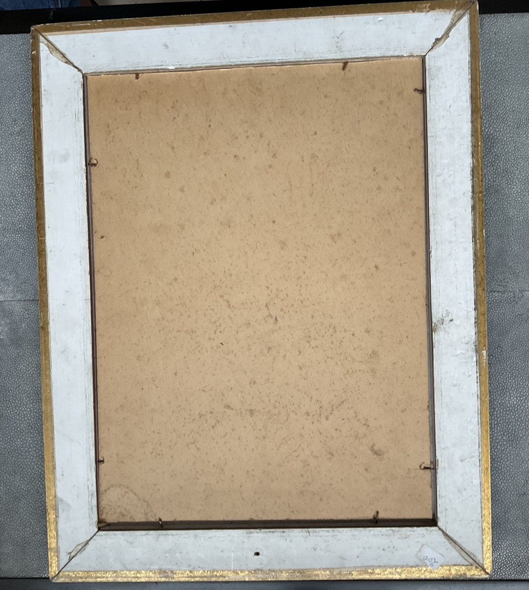 Insecte et fleurs huile sur carton-photo-4