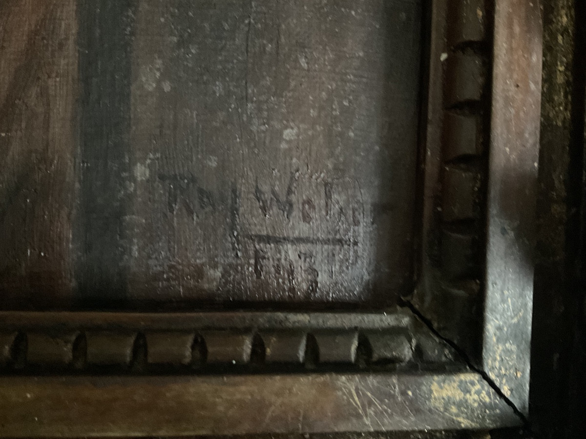 Portrait Of A Child, 1931, Signed Weber-photo-4