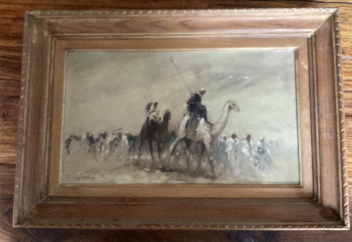 Fantasia huile sur panneau À Perez-photo-1