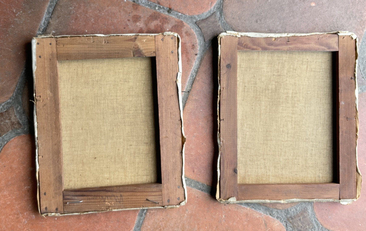 Two Paintings By Malfroy Les Martigues-photo-1