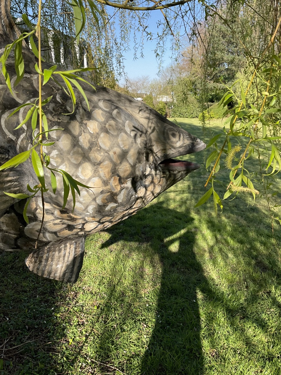 Très gros poisson exposition internatinale de Paris 180cm-photo-2