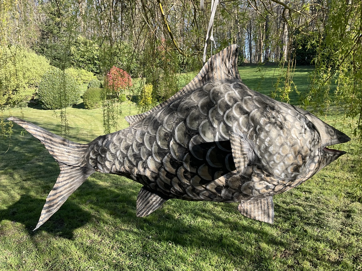 Très gros poisson exposition internatinale de Paris 180cm-photo-5