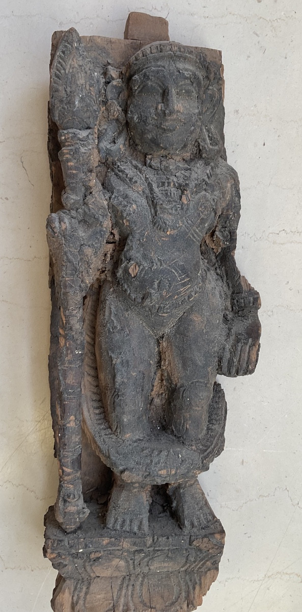 Piece Of Wood, India, Late 18th Century-photo-2