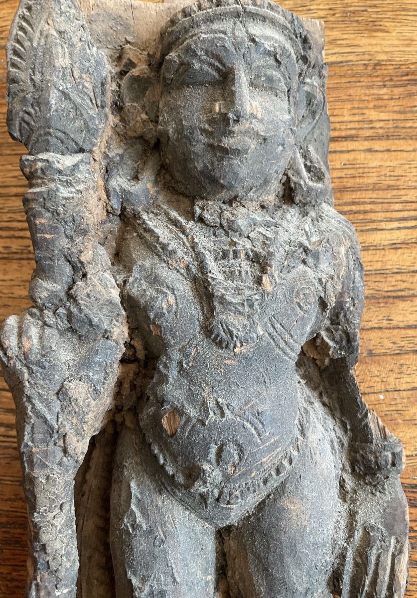 Piece Of Wood, India, Late 18th Century-photo-4