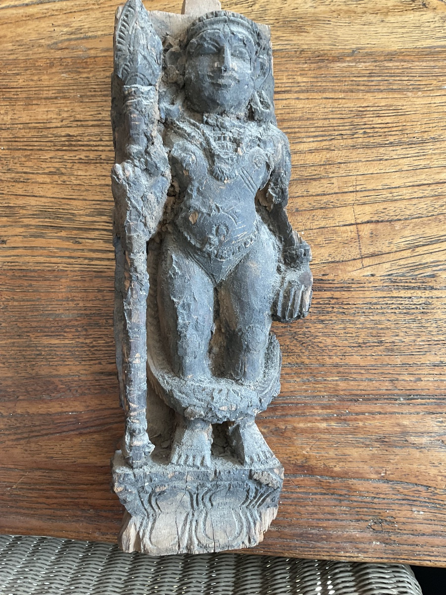 Piece Of Wood, India, Late 18th Century-photo-1