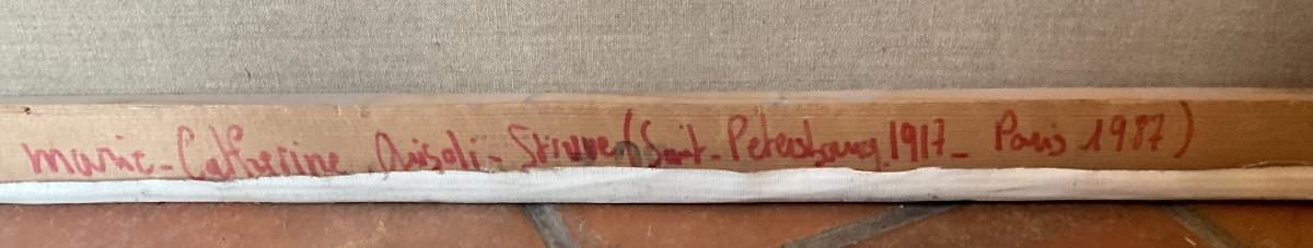 Toile  nu coloré Grisoli Struve 1917 1987-photo-1