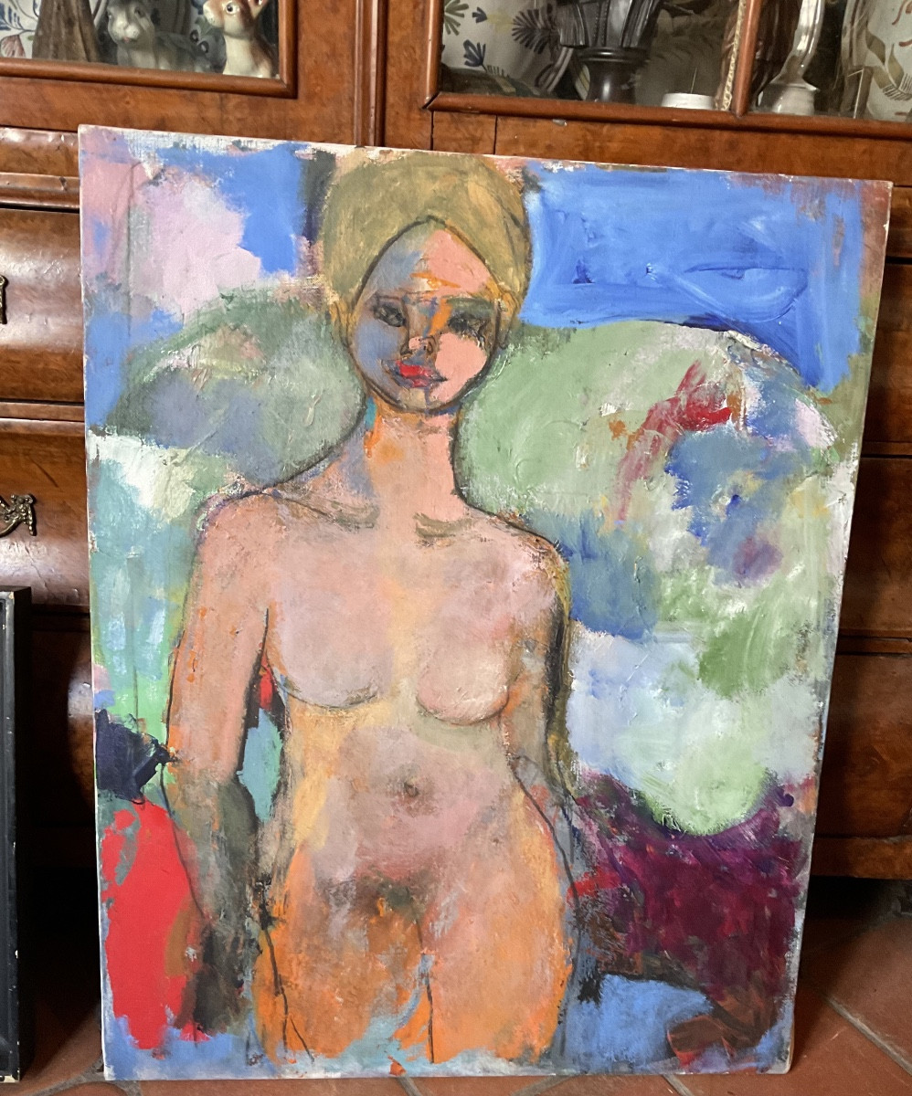 Toile  nu coloré Grisoli Struve 1917 1987-photo-2