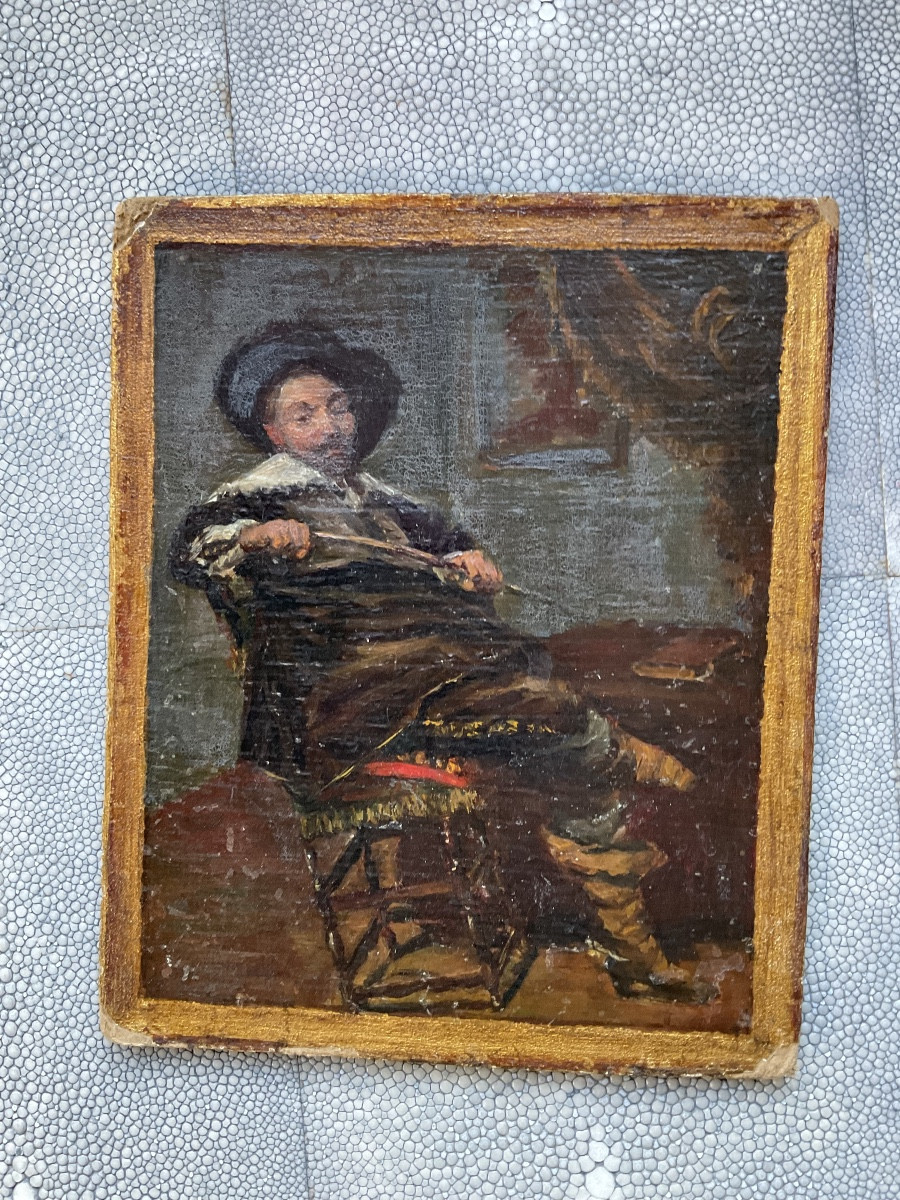 Miniature Flemish Painting-photo-2
