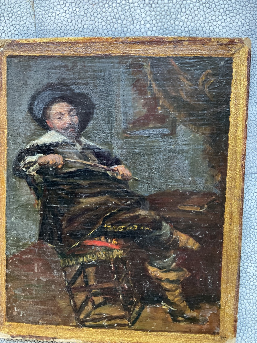 Miniature Flemish Painting-photo-4