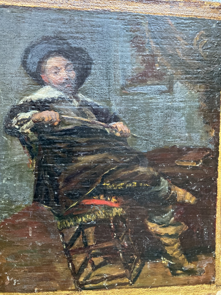 Miniature Flemish Painting