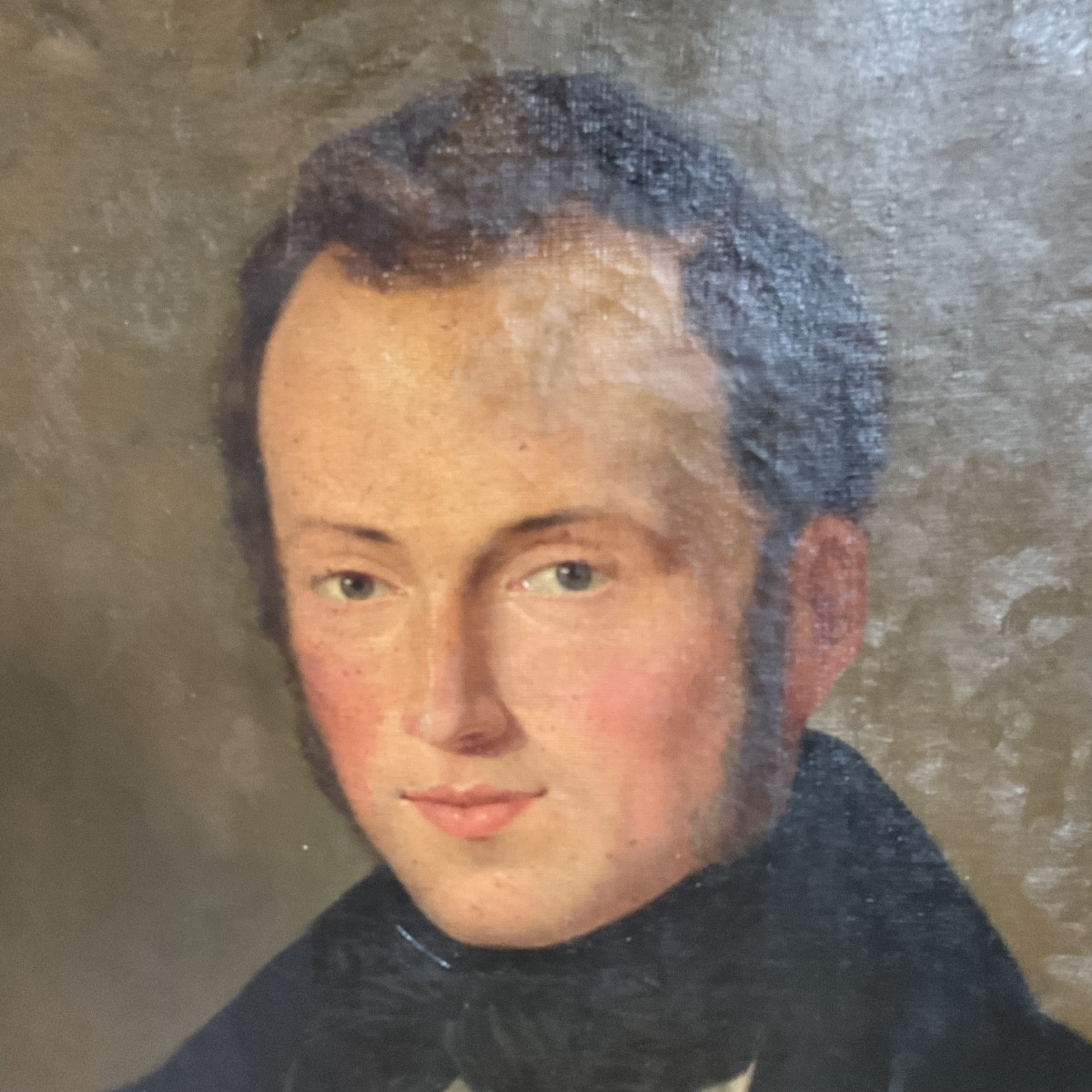 Portrait d’homme XIXe-photo-3