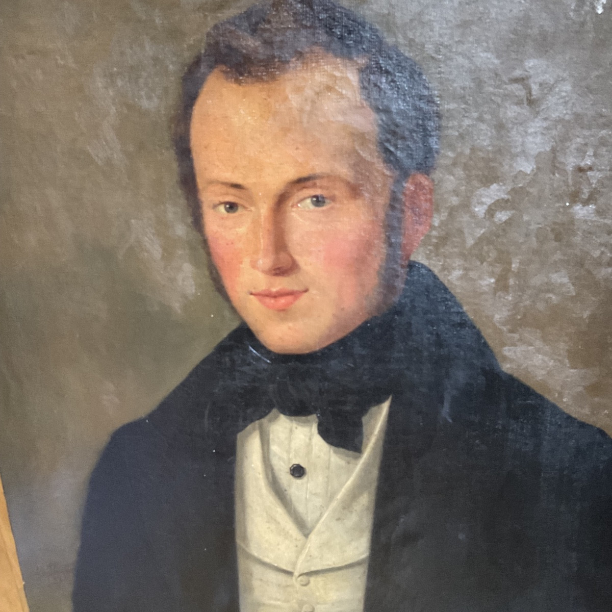 Portrait d’homme XIXe-photo-3