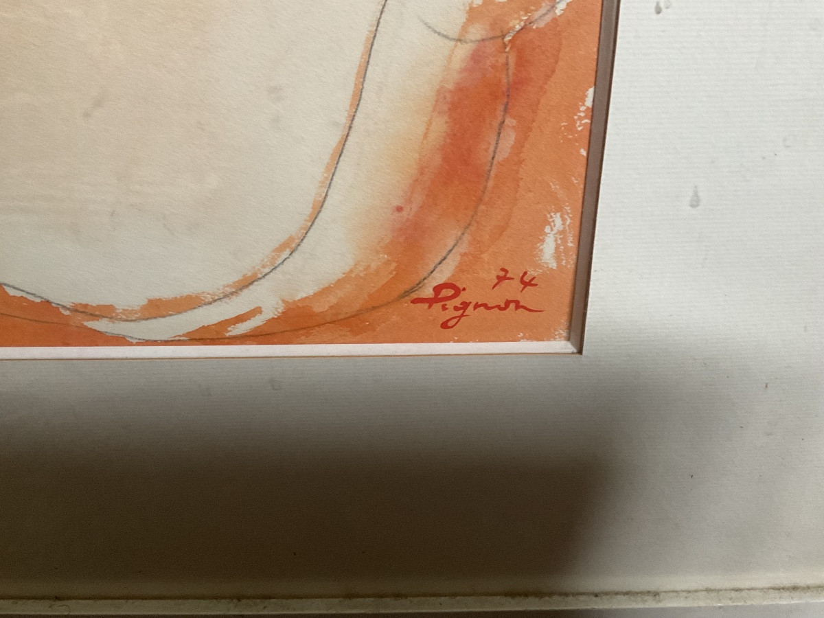 Grand nu rose par E. Pignon 74-photo-2