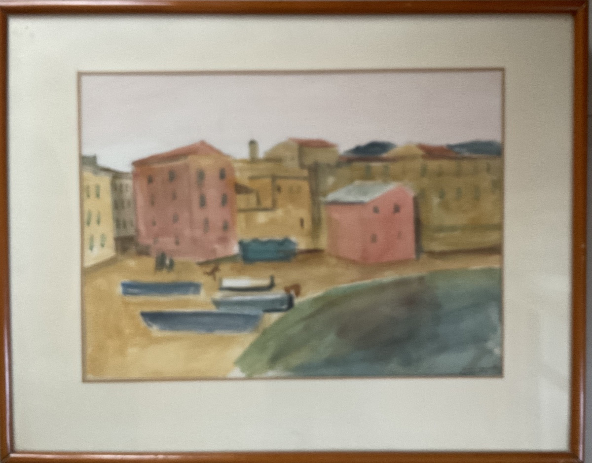 Cinq aquarelles d’Italie de Maurice Savin -photo-4