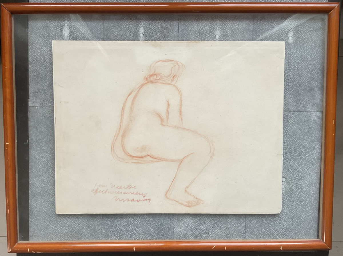 Nu à la sanguine par Maurice Savin-photo-2