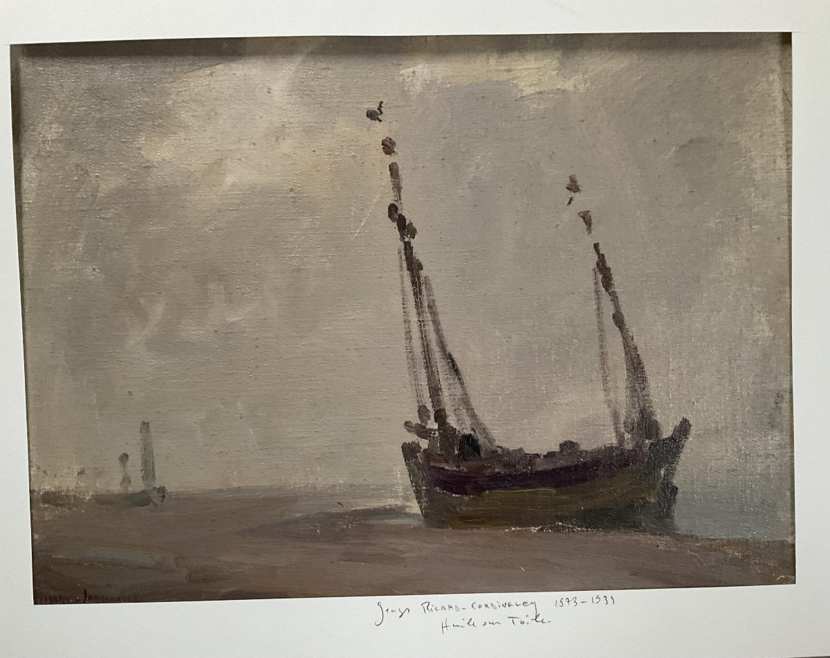 Barque échouée école de Berck Ricard Cordingley-photo-4