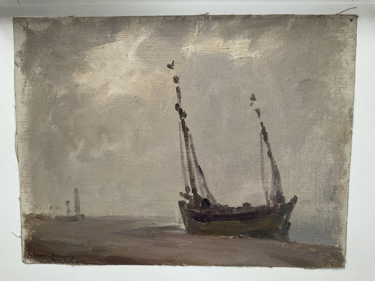 Barque échouée école de Berck Ricard Cordingley-photo-1