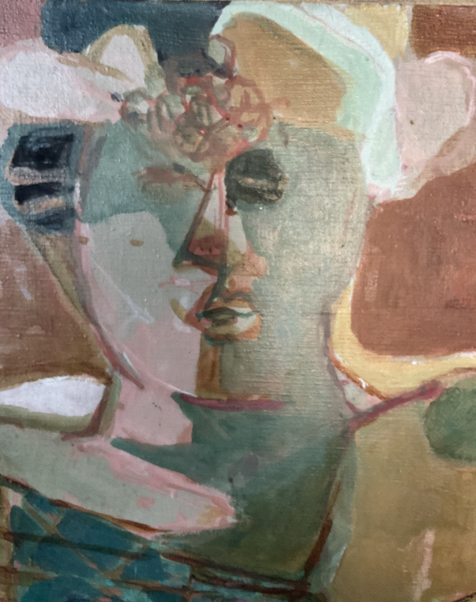 Astoule Oil On Canvas