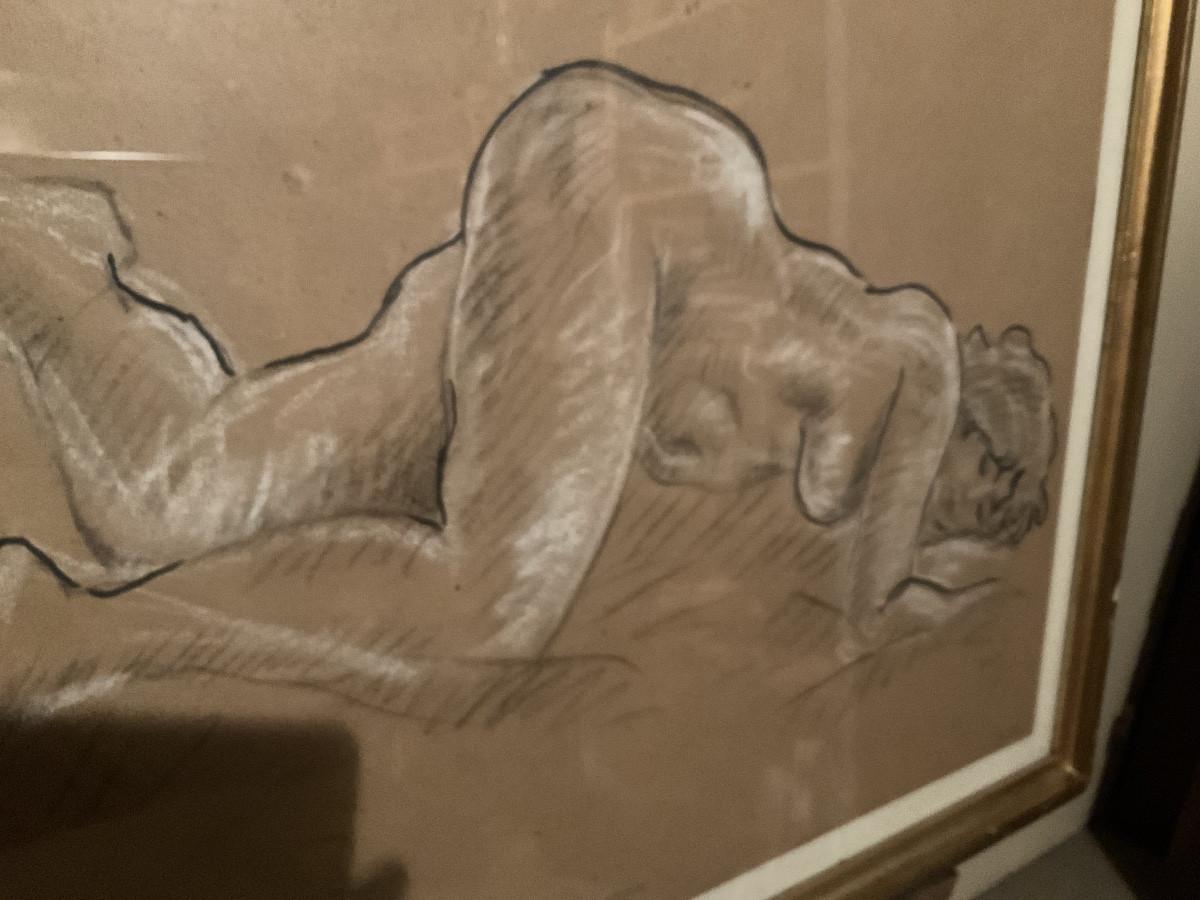 Nude Drawing And White Chalk By Goets-photo-4