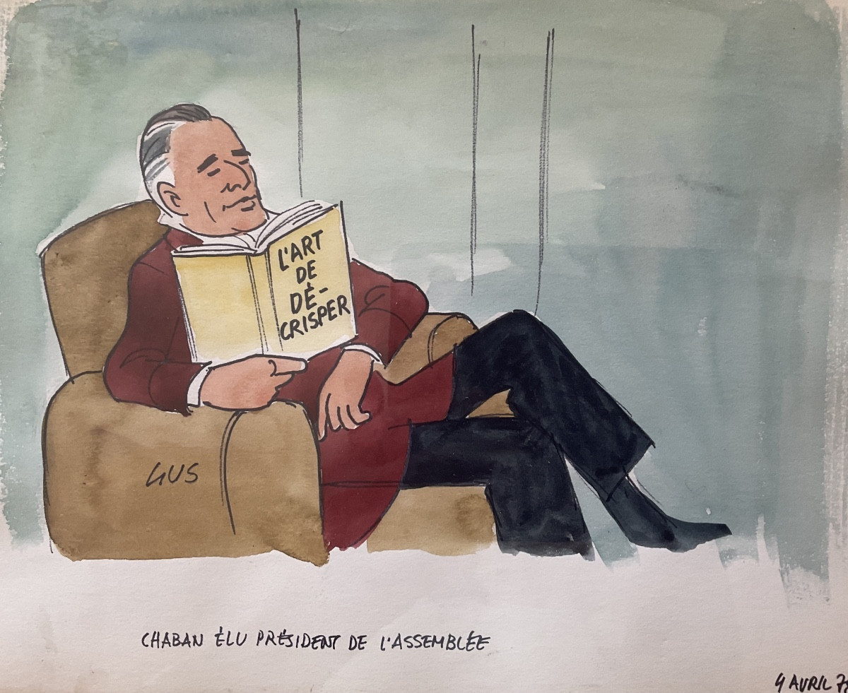 Aquarelle par Gus Chaban Delmas
