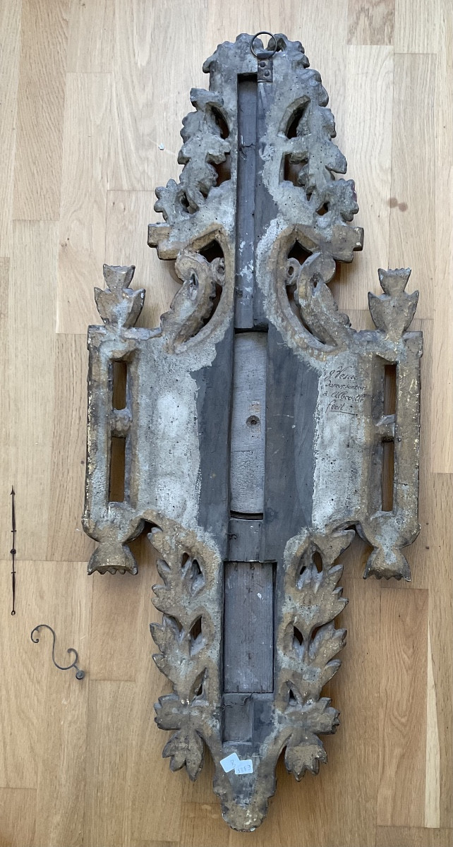18th-century Barometer In The State Of Château De Ramecout-photo-2