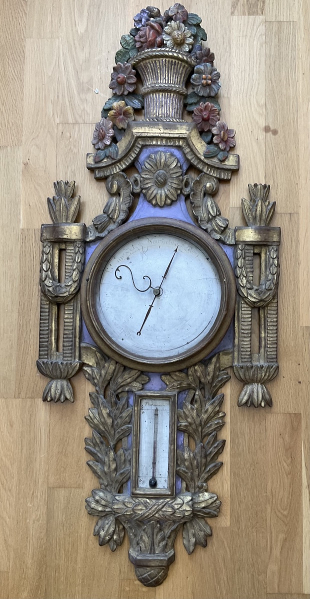 18th-century Barometer In The State Of Château De Ramecout