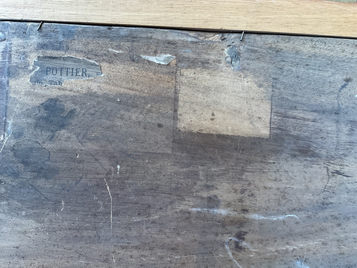 Oil On Wood Beauvais By Nozal-photo-4