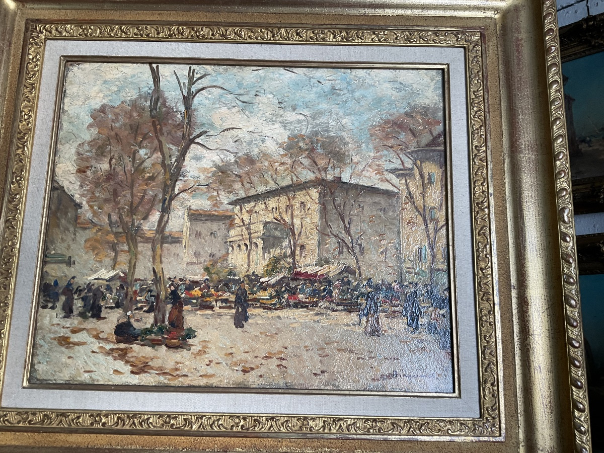 Louis Braquaval Large Market In Aix En Provence