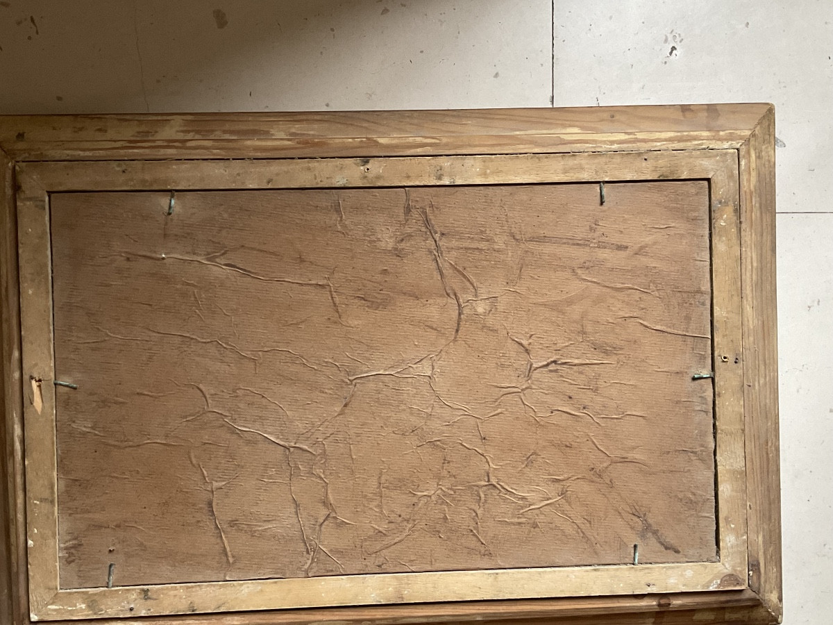 A Perez Oriental Load Oil On Wood-photo-1