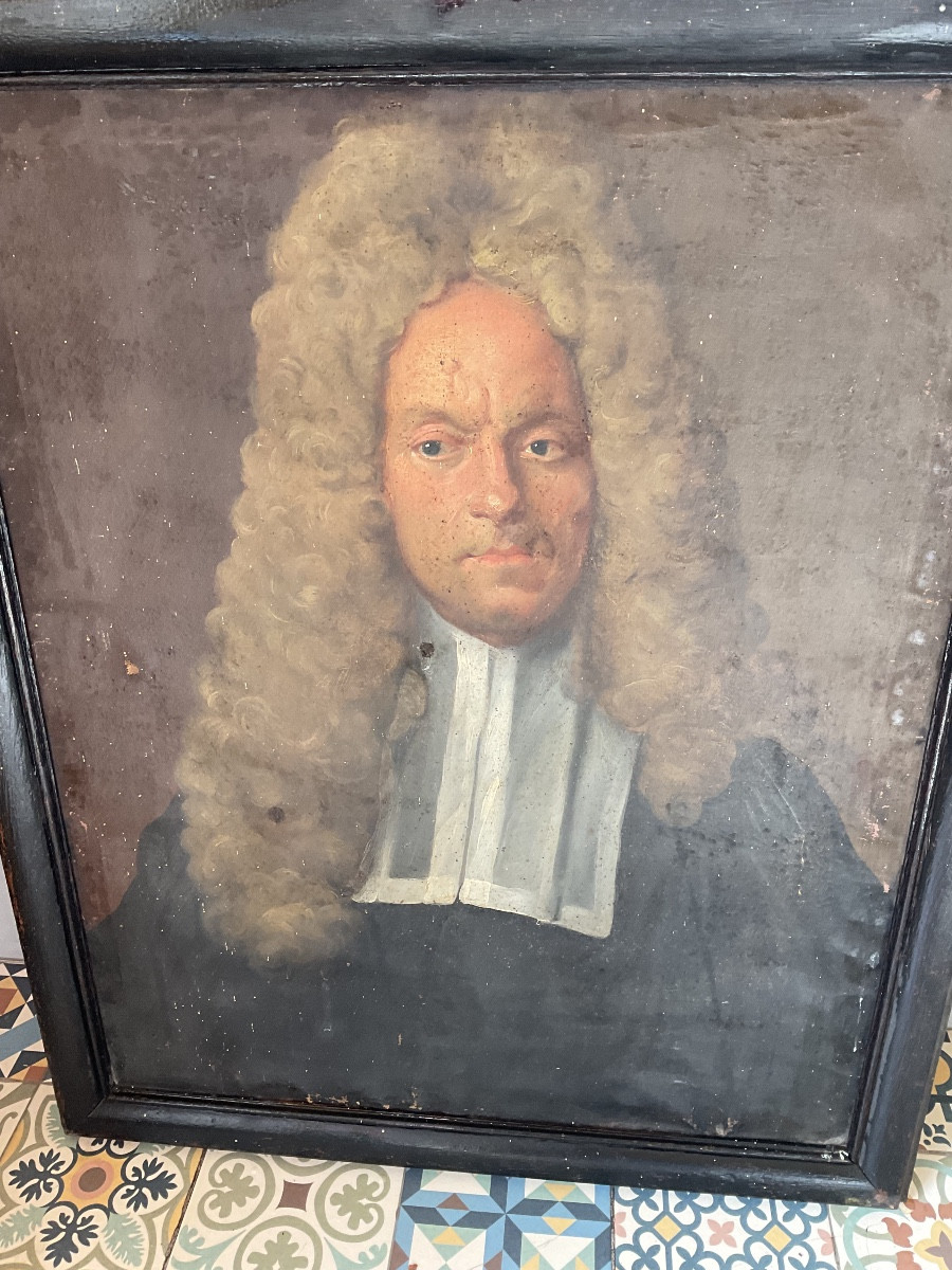 Portrait Of A Man In A Wig, As Is