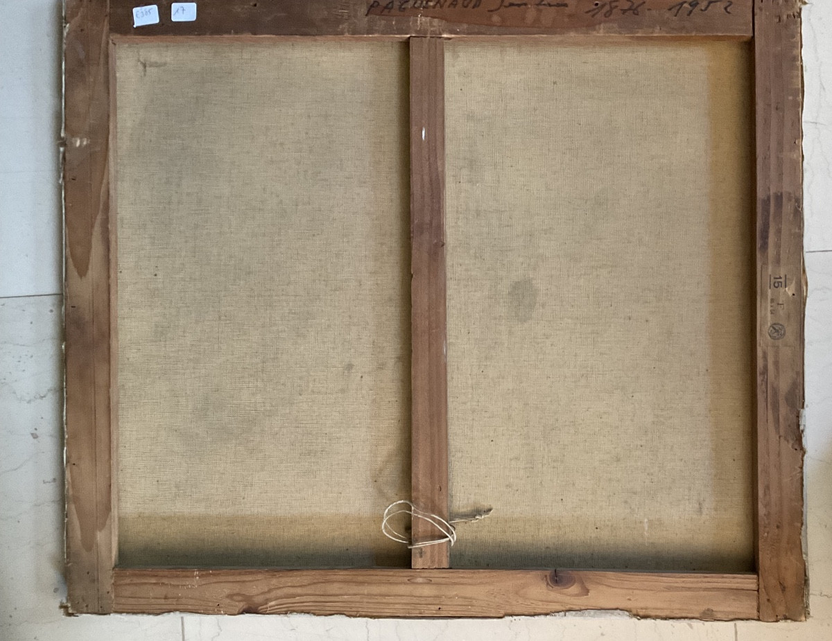 Toile de Paguenaud effet de lumière sur la mer-photo-3