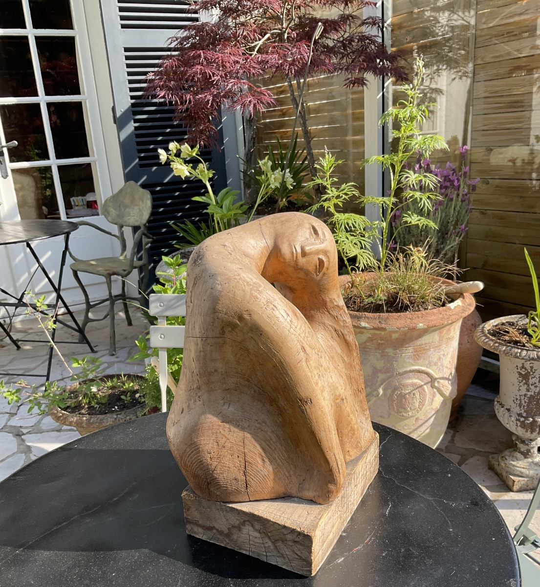 Shelomo Selinger Woman Woodcarving-photo-1