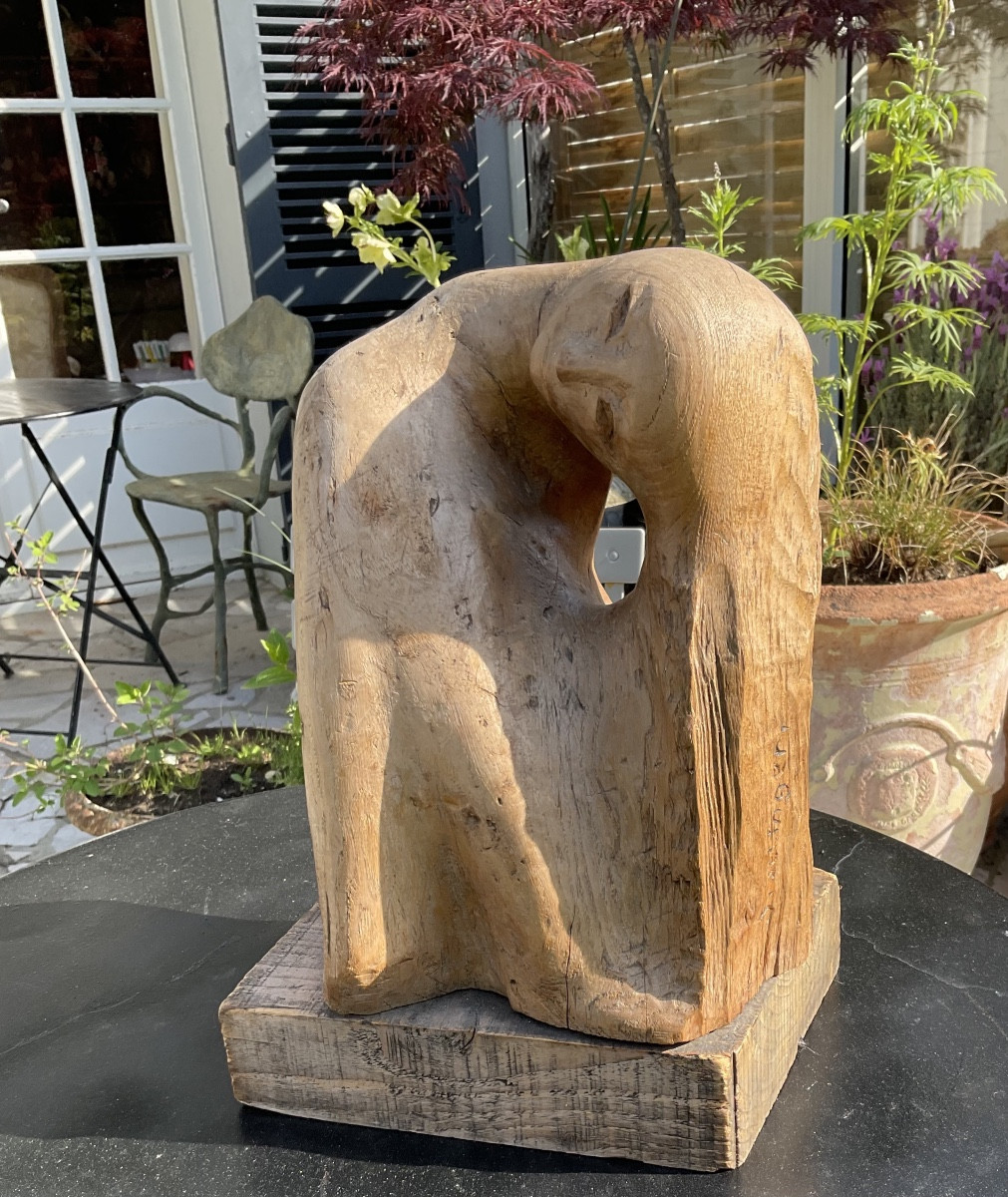 Shelomo Selinger Woman Woodcarving-photo-3