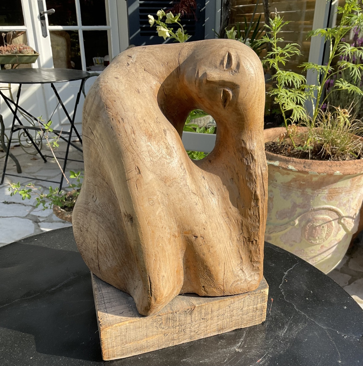 Shelomo Selinger Woman Woodcarving