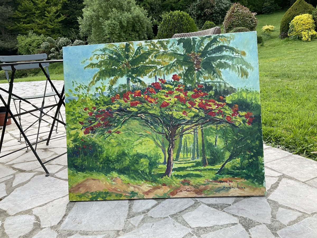 TAHITI par Lemaitre Leroux grande toile-photo-1