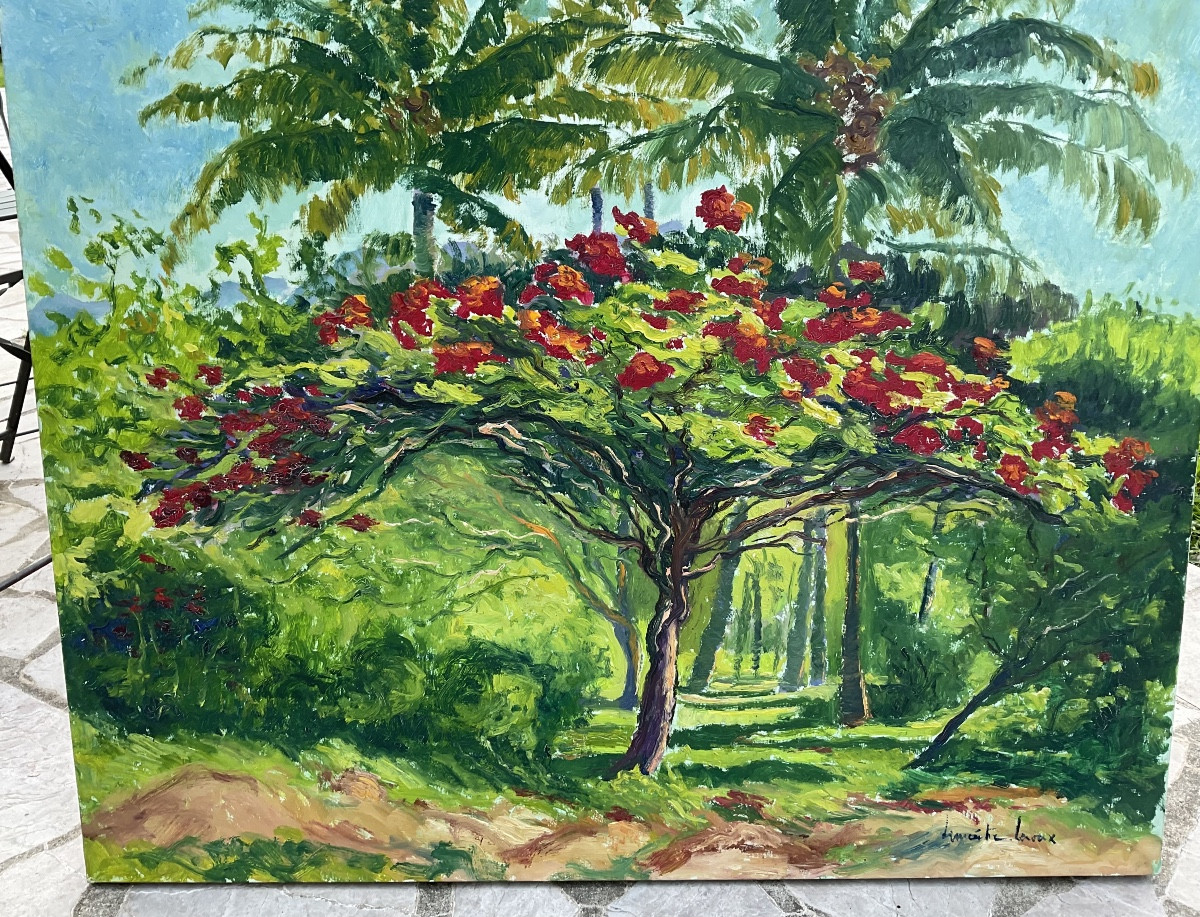 TAHITI par Lemaitre Leroux grande toile-photo-2