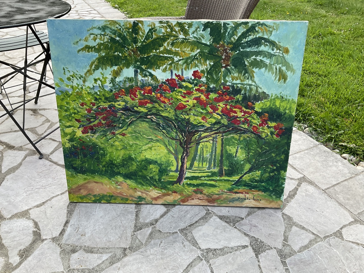 TAHITI par Lemaitre Leroux grande toile-photo-4