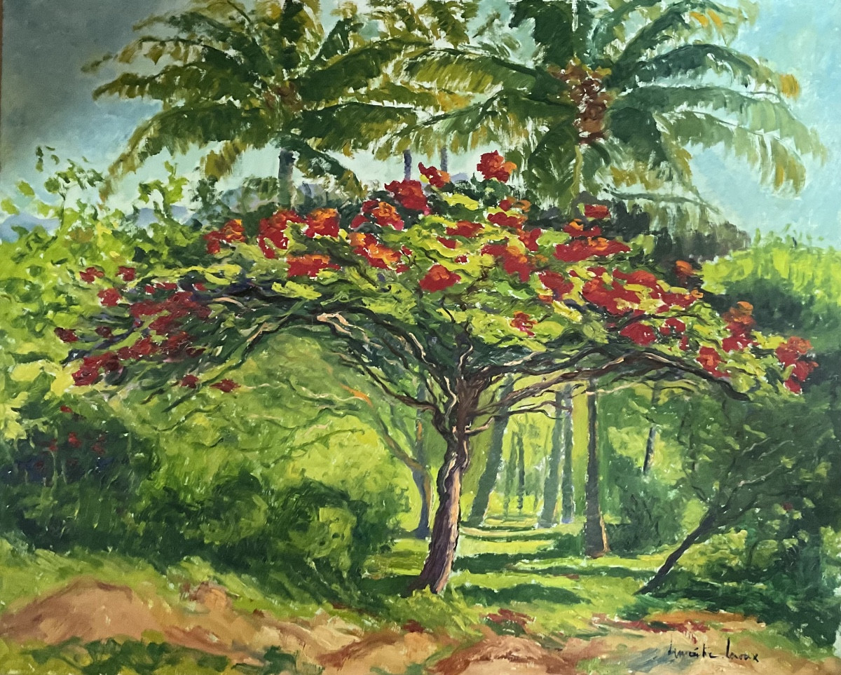 TAHITI par Lemaitre Leroux grande toile