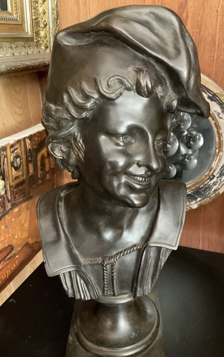 Bronze de Pêcheur Napolitain -photo-4