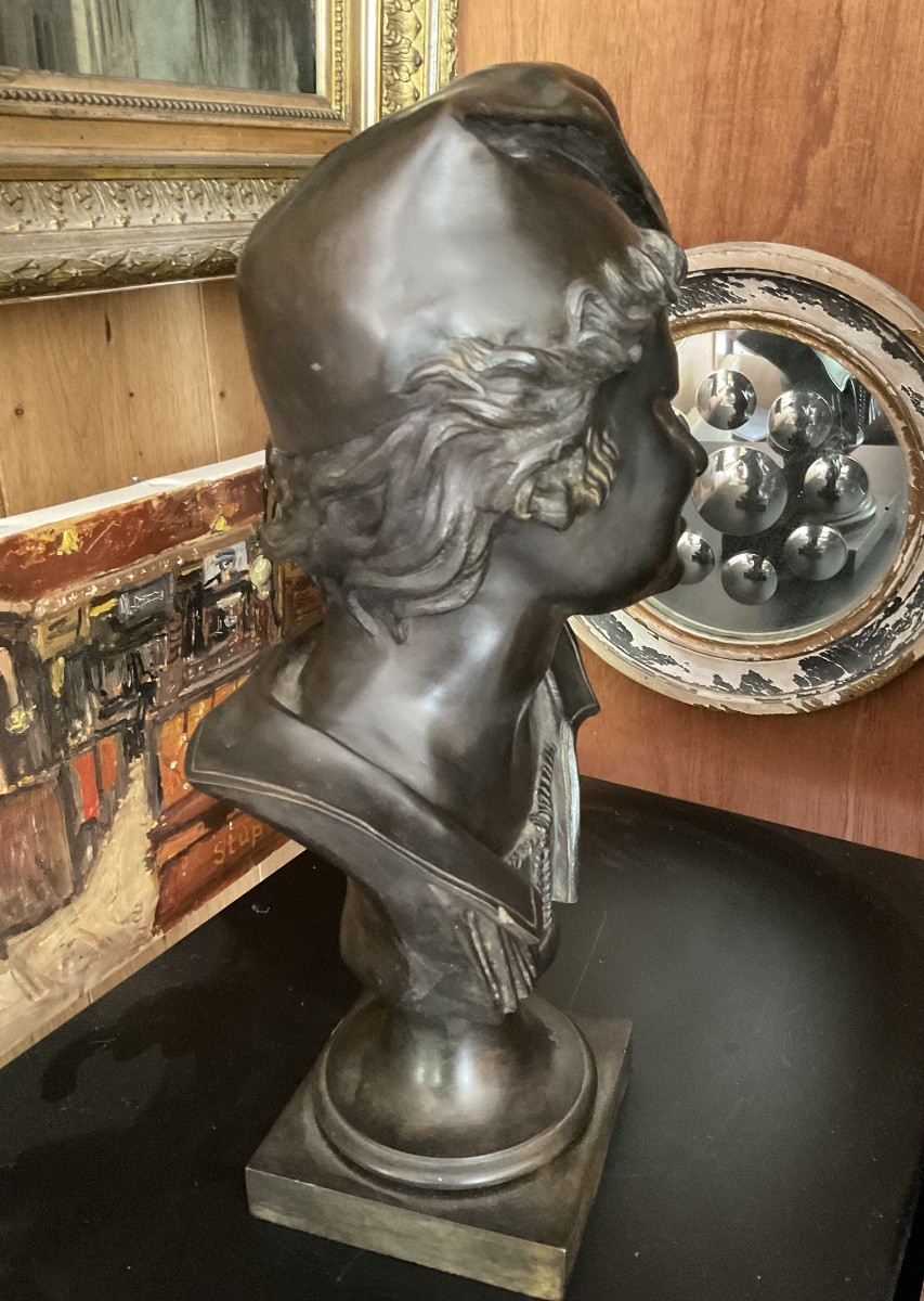 Bronze de Pêcheur Napolitain -photo-4