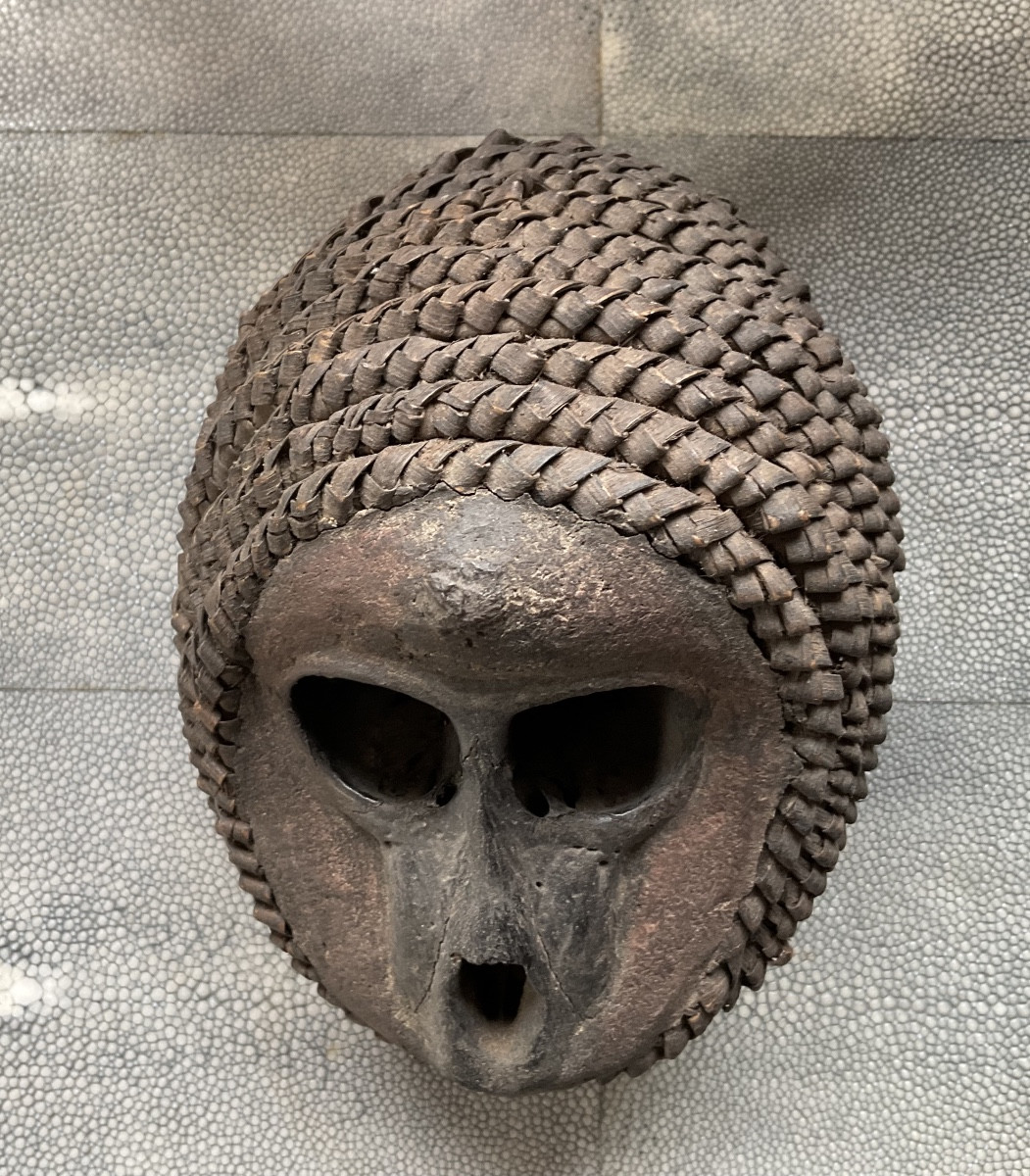 Tête de singe tressé Afrique 