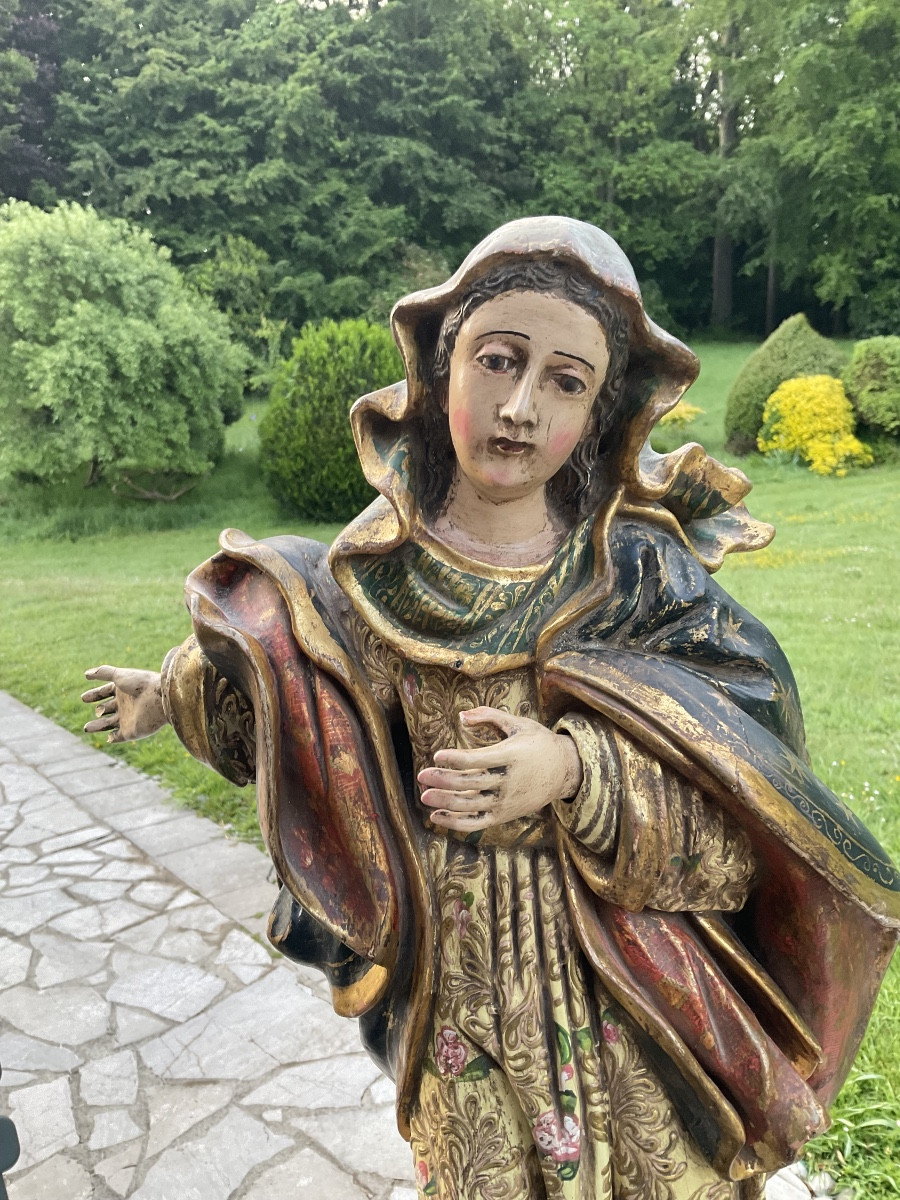 Vierge de l’Immaculee Conception XVIIIe colonies hispaniques-photo-2