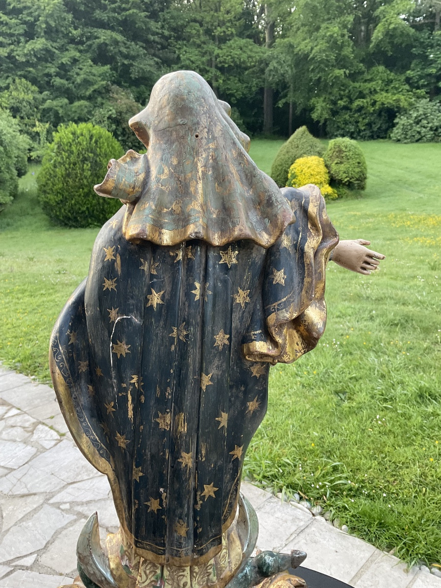Vierge de l’Immaculee Conception XVIIIe colonies hispaniques-photo-1